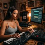 Cantora inicia nova fase com estúdio próprio e orienta artistas sobre direitos autorais