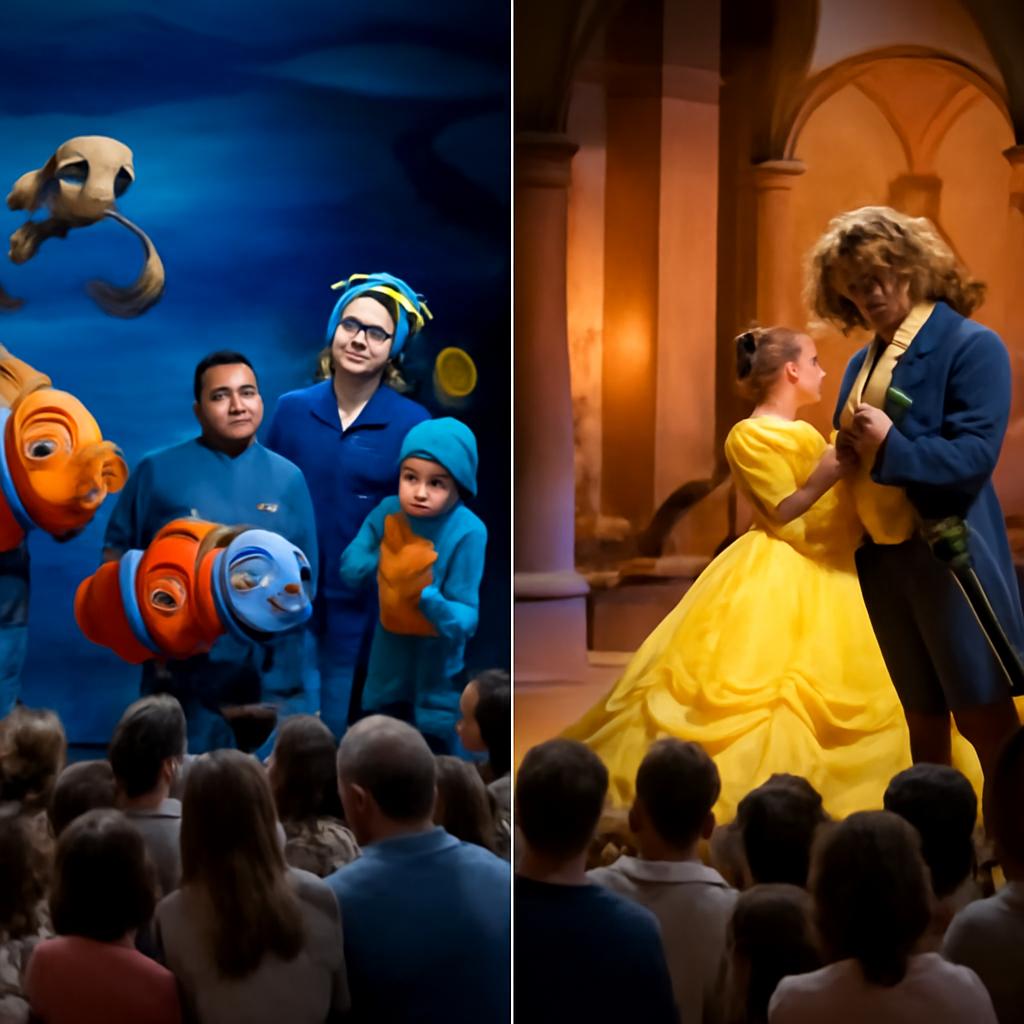 Espetáculos encantam crianças e famílias com histórias clássicas em apresentação única no Espaço Patrick Ribeiro