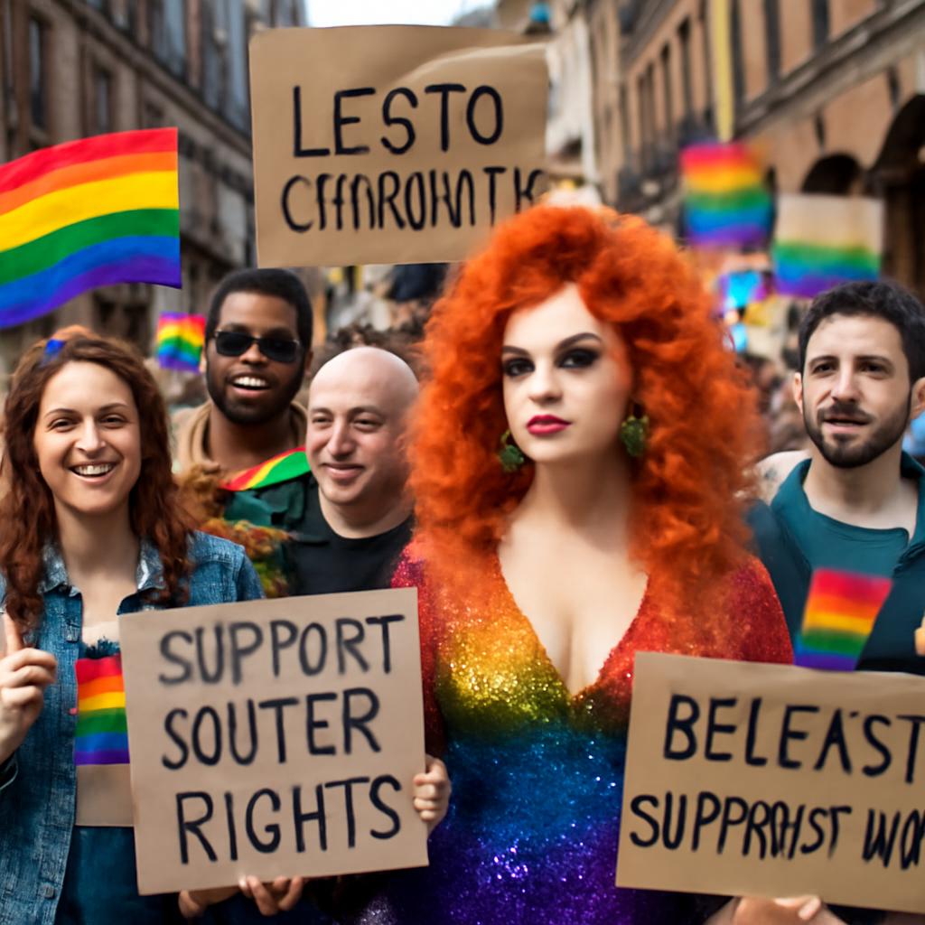 Lady Portia enfrenta difamação após evento em biblioteca e recebe solidariedade da comunidade queer