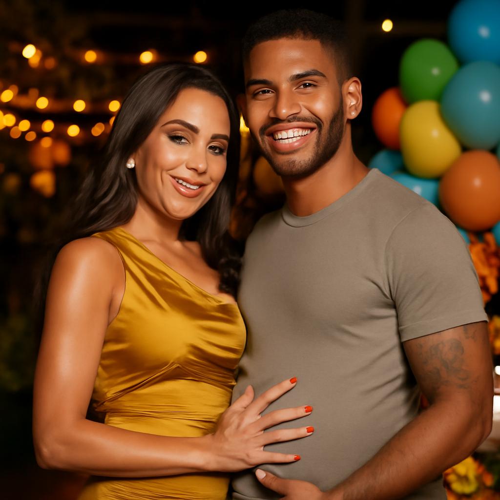 Cantora vibra com chegada do primeiro filho do bailarino e exalta diversidade em sua trajetória