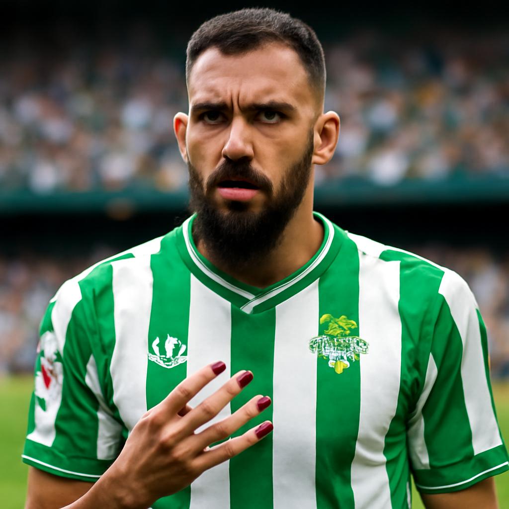 Borja Iglesias desafia a homofobia com unhas pintadas no futebol 13 Atacante do Celta provoca debate ao pintar as unhas, enfrentando preconceitos arraigados no esporte