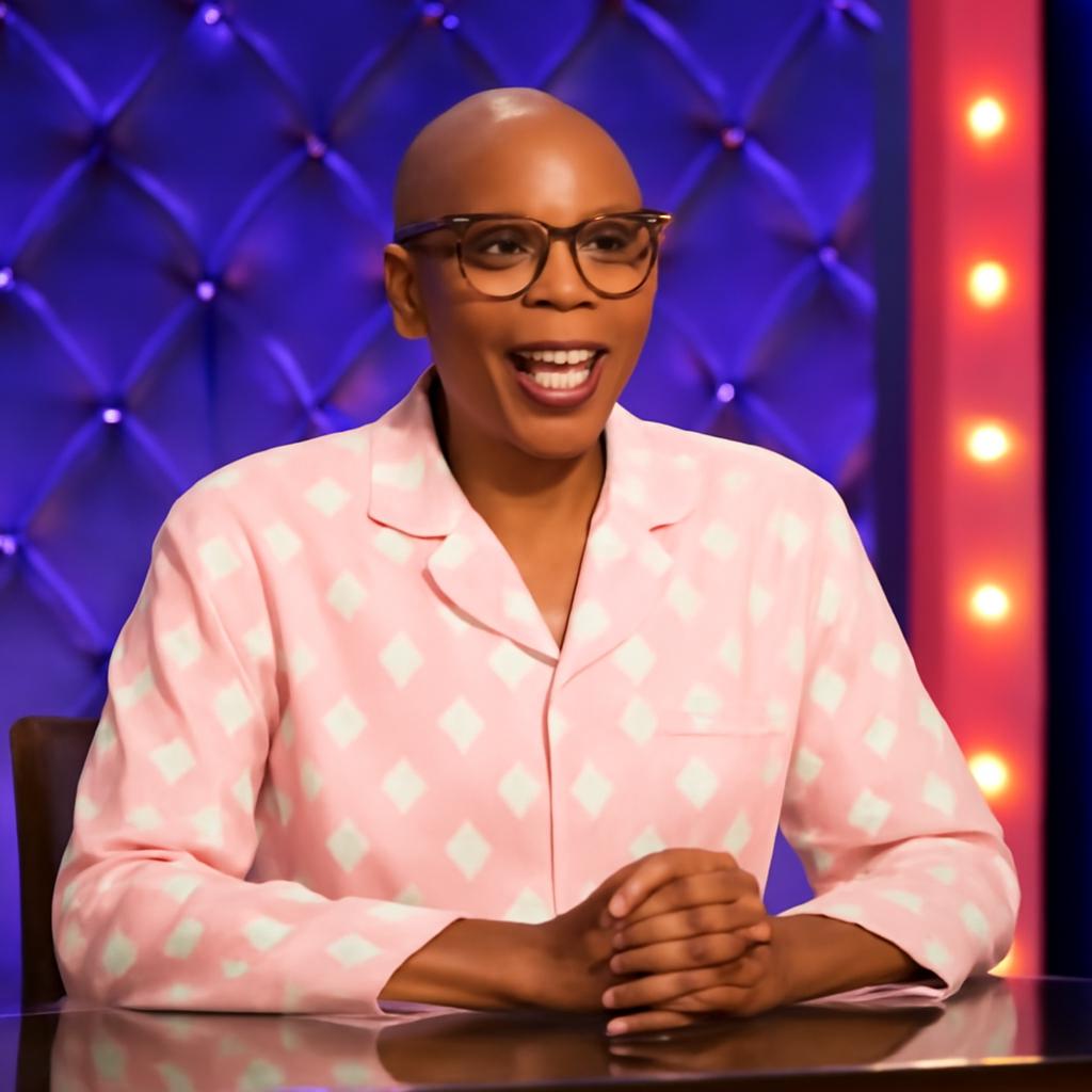 Ícone drag conta que, por baixo da bancada, costuma vestir pijamas e chinelos durante o programa