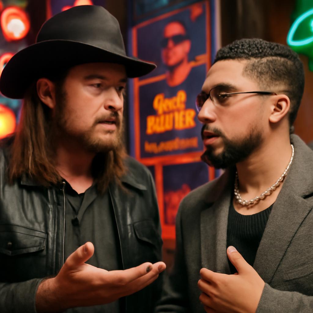 Músico country expressa desejo de participar do show de Bad Bunny em Puerto Rico e celebra a cultura local