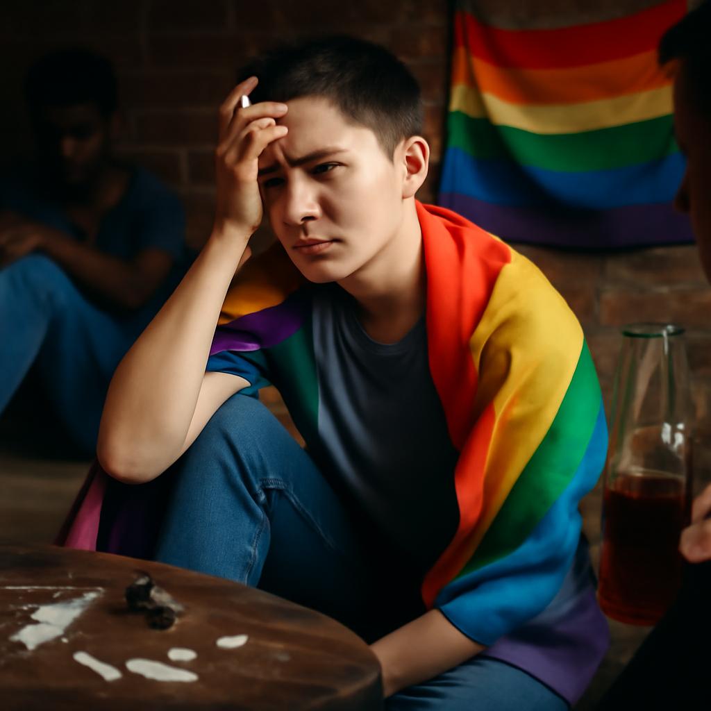 Entenda os impactos do preconceito e como as drogas são usadas como fuga pela população LGBTQIA+