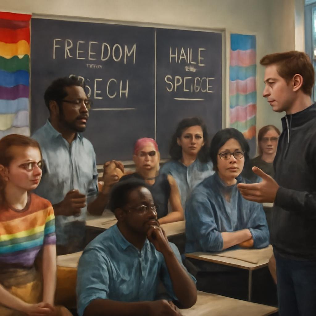 Entre o direito à fala e a proteção da comunidade queer, o debate no conselho escolar de New Hanover revela tensões e desafios
