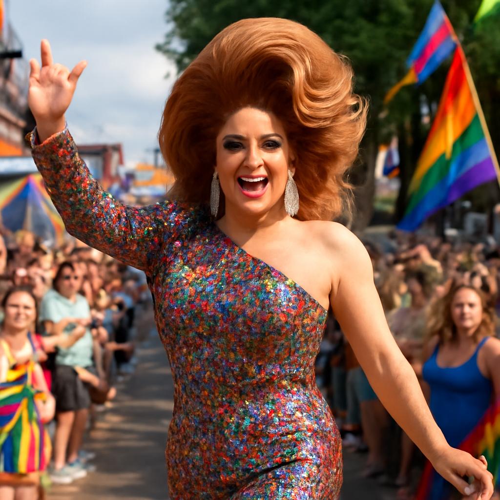 Performera icônica traz glamour e representatividade para festival LGBTQIA+ gratuito em Essex