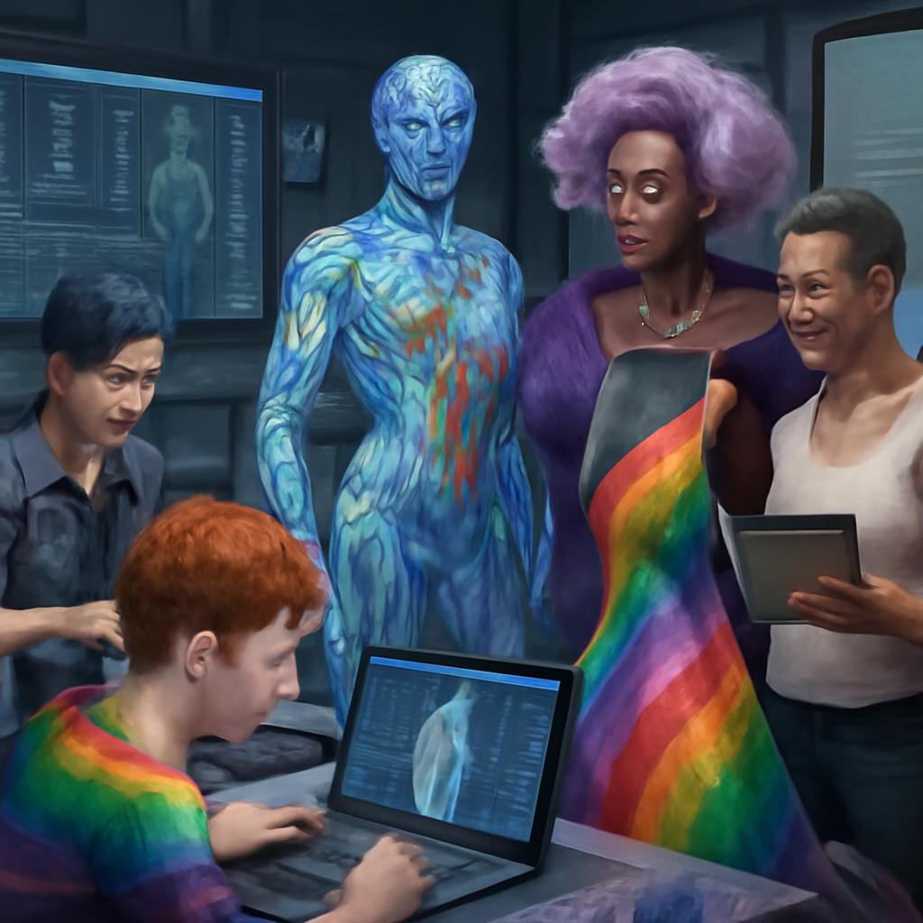 Descubra como a IA está revolucionando a criatividade e a inclusão no universo fashion queer
