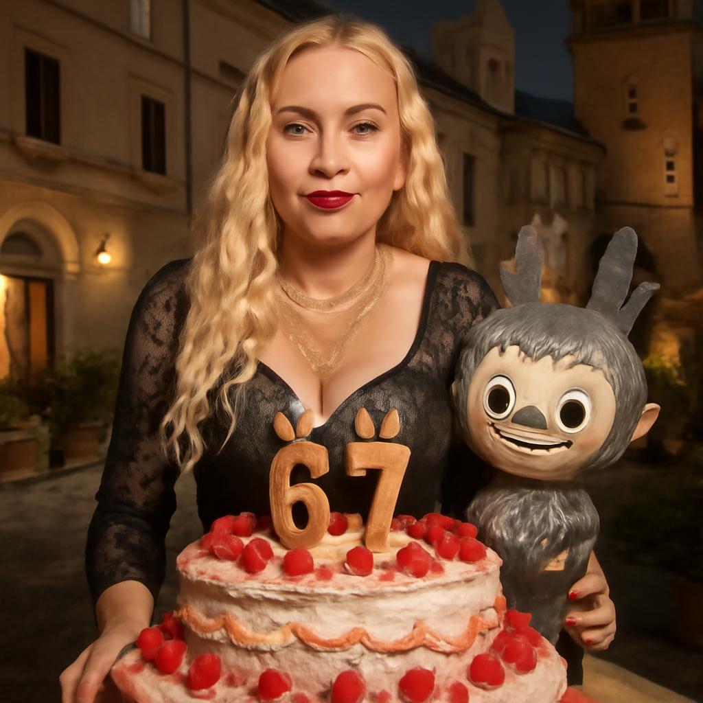 Rainha do pop realiza sonho em Siena e aposta na trend dos bonequinhos Labubu para festejar seu aniversário