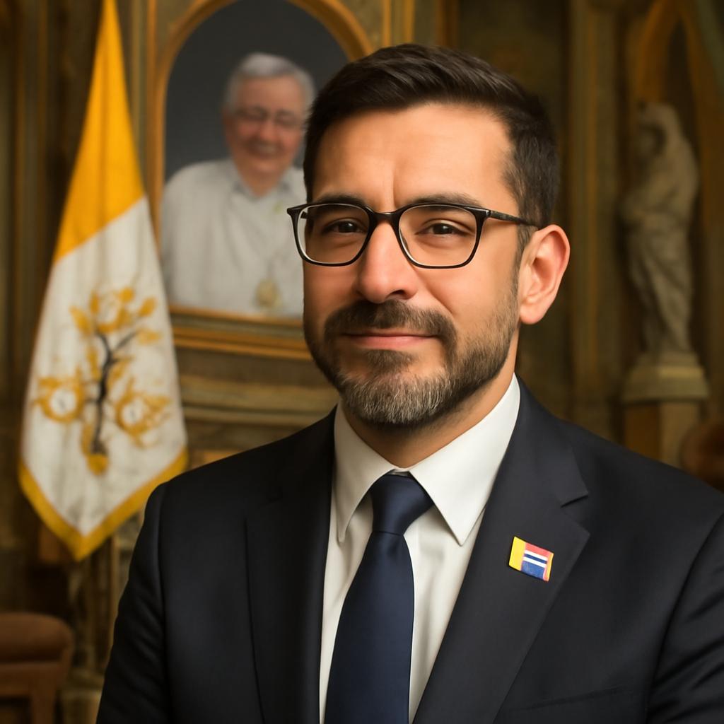 Ativista e doutor em ciência política, Lozano fortalecerá relações do México na Itália e países europeus