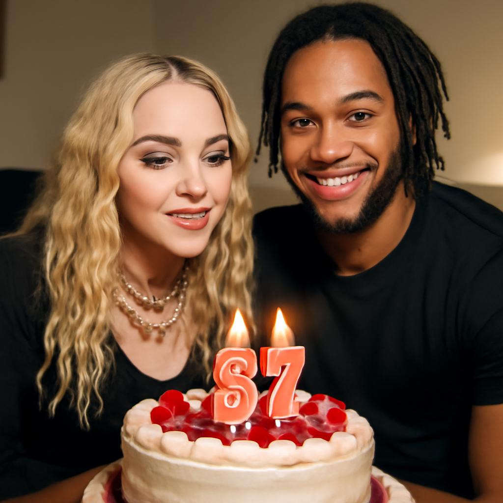 Ícone pop mostra amor e representatividade em foto íntima com jovem namorado jamaicano