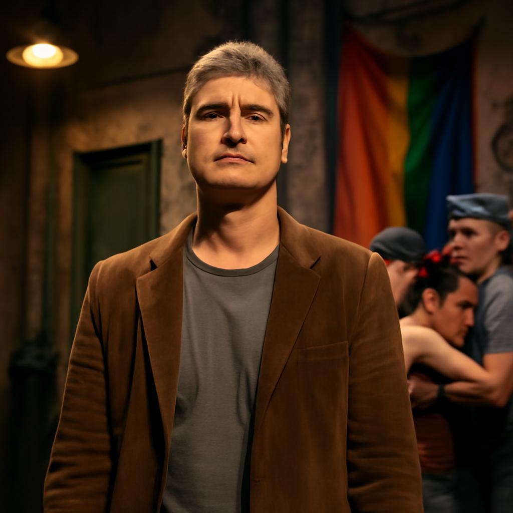 Montagem nacional revive história de locutor demitido por ser gay na Roma fascista