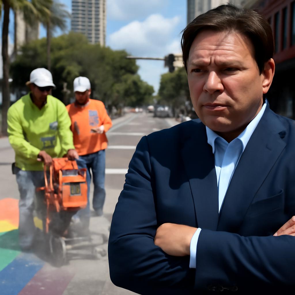 Governador da Flórida defende decisão e enfrenta críticas por retirar símbolo LGBTQIA+ do memorial Pulse