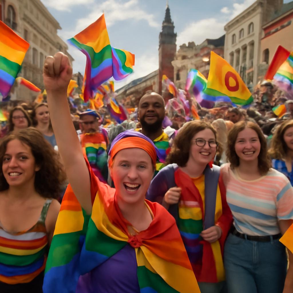 Festival promove direitos LGBTQIA+, inclusão de minorias e apoio a povos em conflito como Ucrânia e Palestina