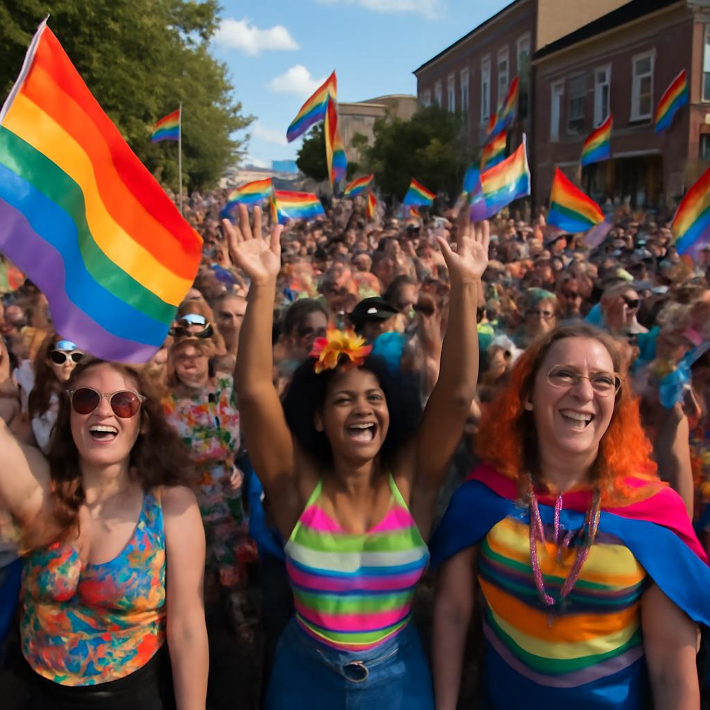 Evento reúne performances, arte e comunidade em festa inclusiva no coração de Bloomington, Indiana, EUA