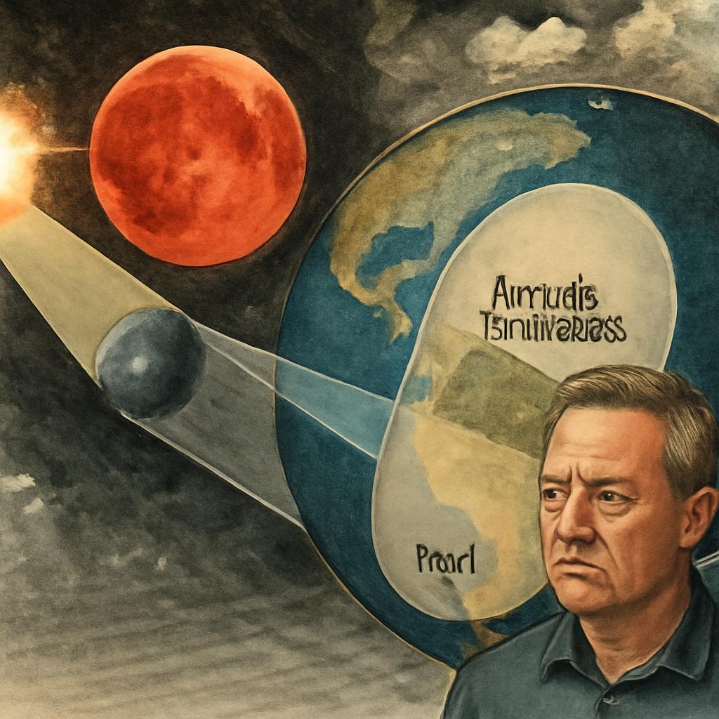 O segundo eclipse lunar total de 2025 acontece em setembro, mas será invisível no Brasil e em grande parte da América Latina