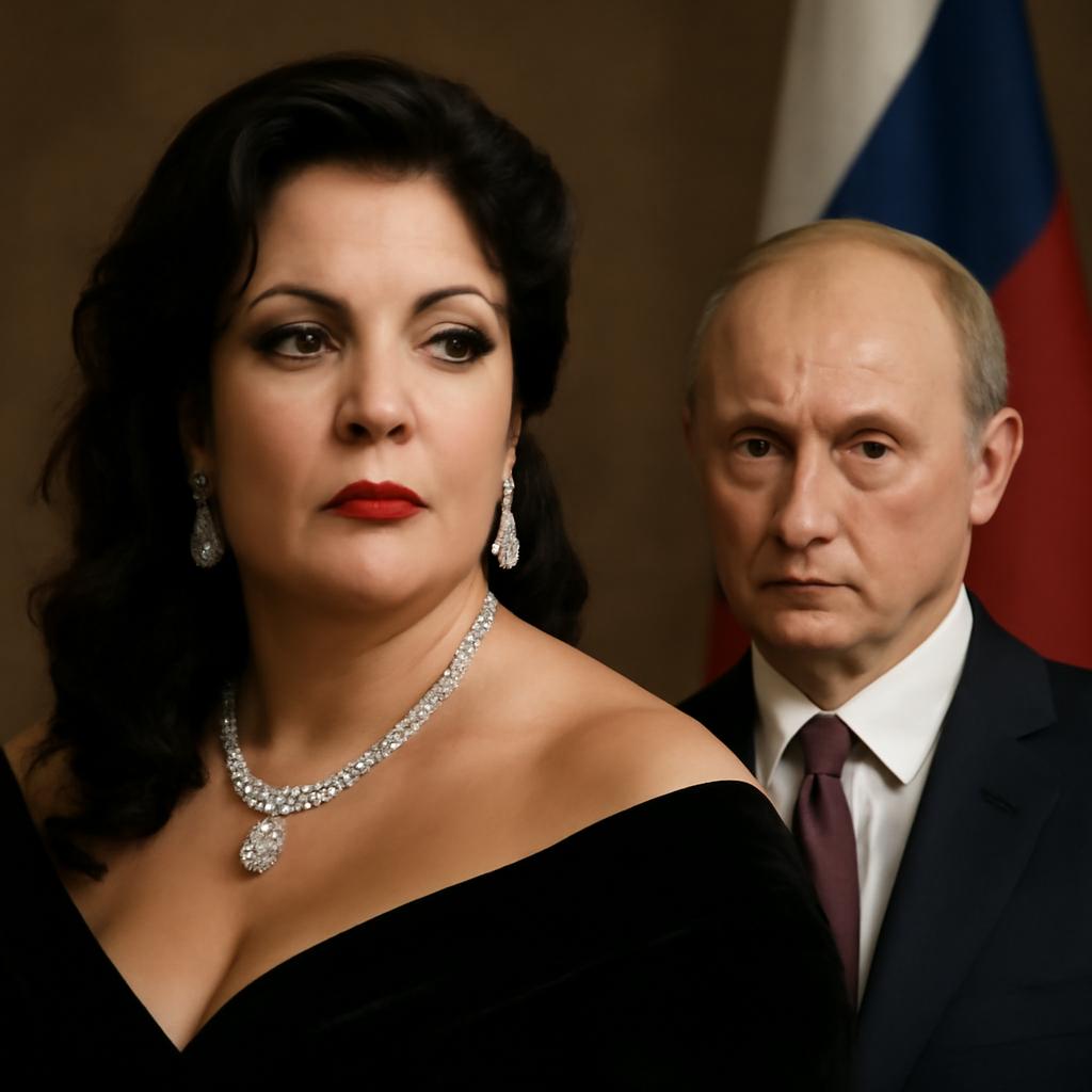 Soprano russa enfrenta boicotes e críticas por sua relação com Vladimir Putin, gerando debate no mundo da ópera