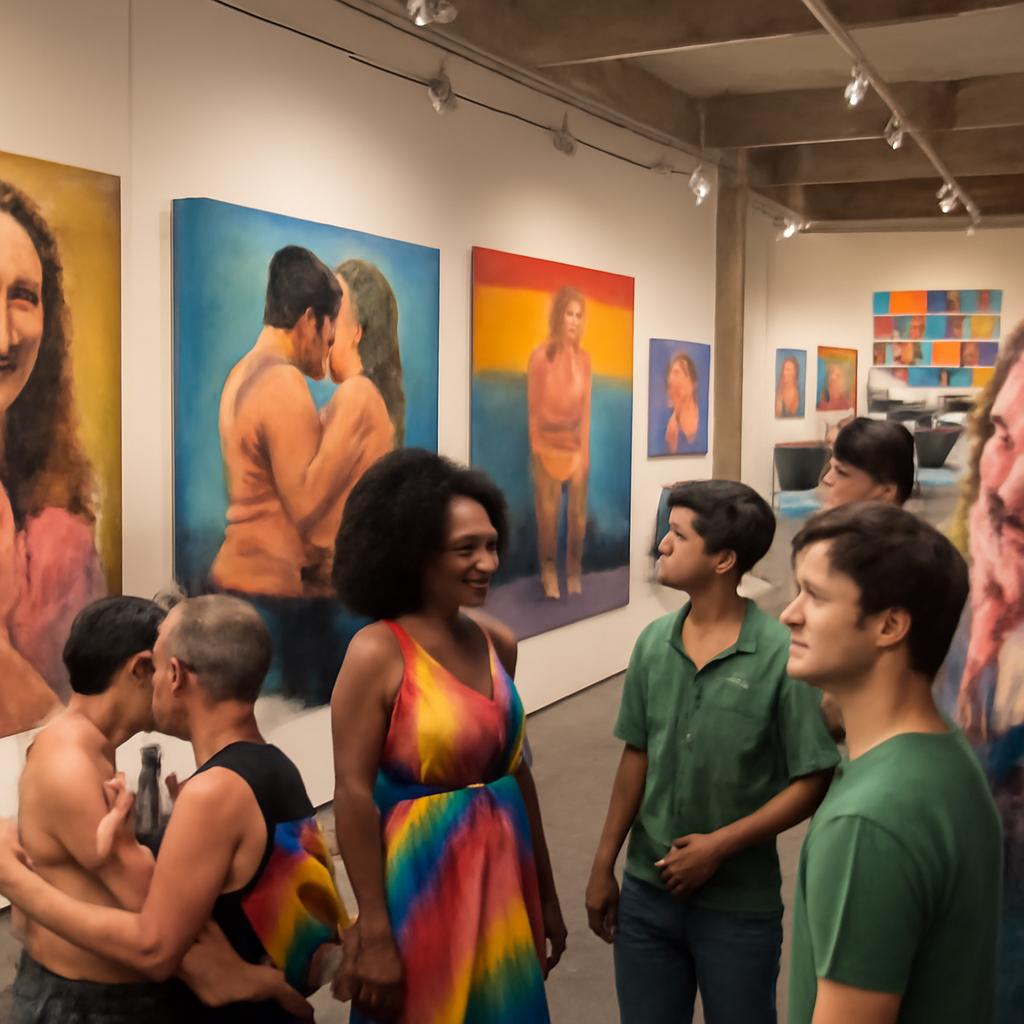 Mostra inédita reúne artistas LGBTQIA+ para dialogar sobre identidade e resistência