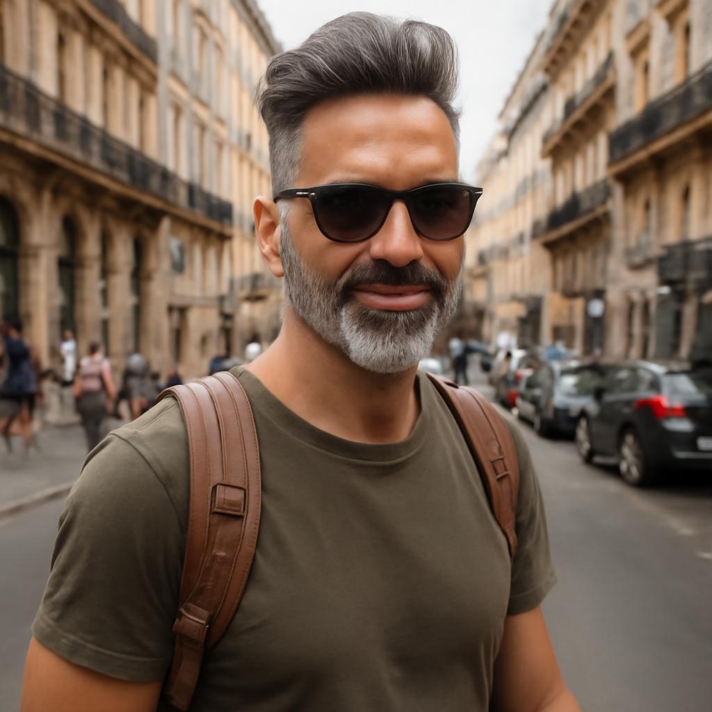 Apresentador do BBB surge com barba e revela novidades da nova temporada do reality