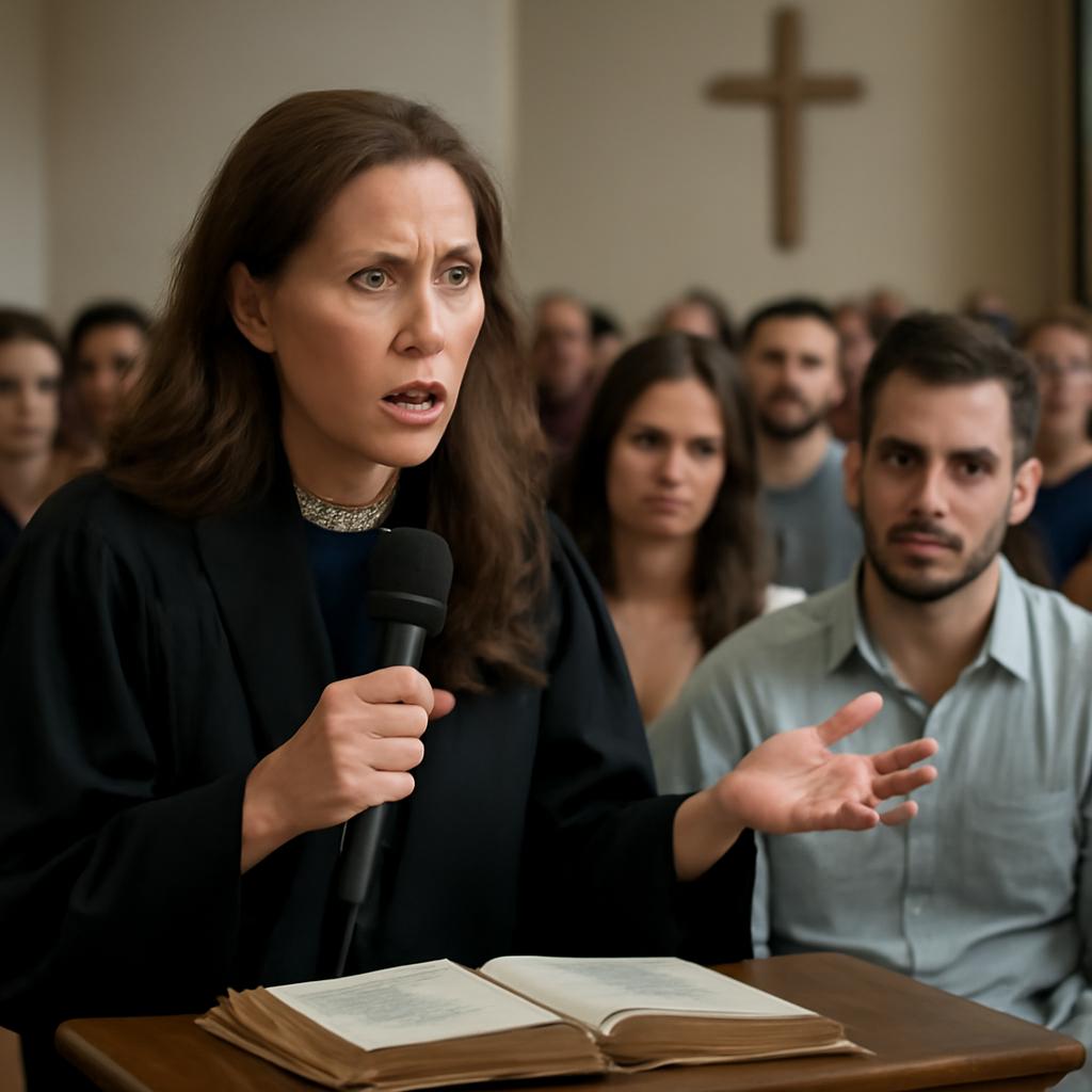 Nathalia Carvalho critica a incoerência de fiéis que aplaudem denúncias, mas acompanham conteúdos considerados imorais