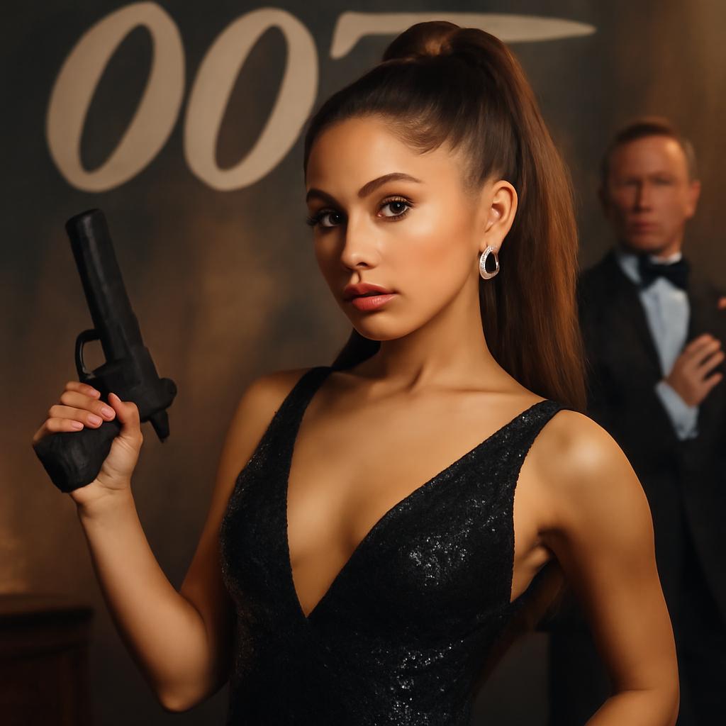 Cantora e atriz Ariana Grande é cotada para papel icônico na franquia James Bond, gerando debates e expectativas