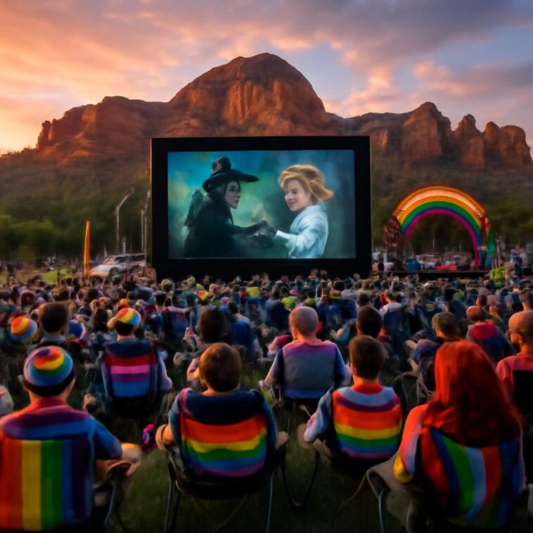 Festival de Cinema de Sedona apresenta 'Wicked' no jardim do Wilde Resort em uma noite de cinema sob as estrelas