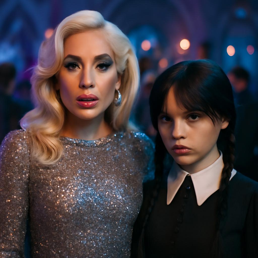A estrela pop encanta fãs com um papel mágico e impactante na série gótica da Netflix