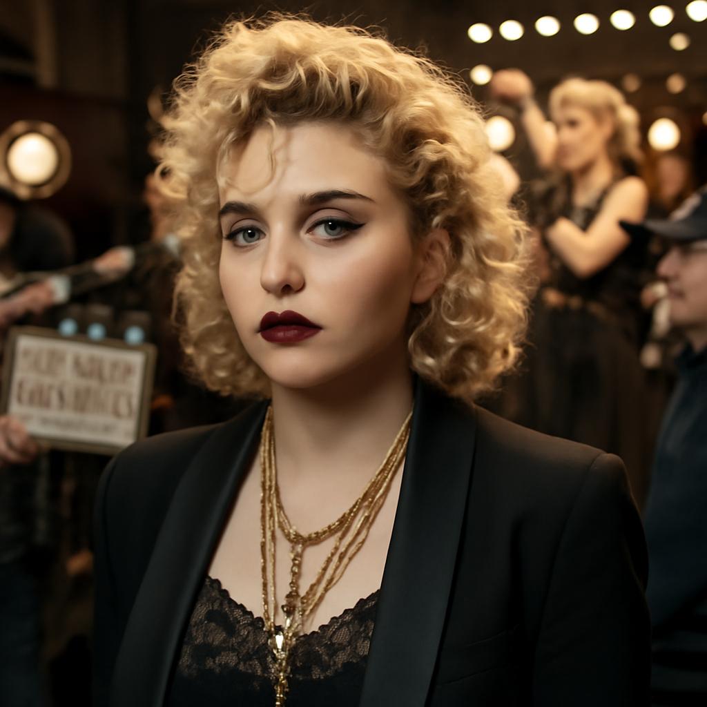 Julia Garner confirma projeto que revela a história da rainha do pop com profundidade e autenticidade