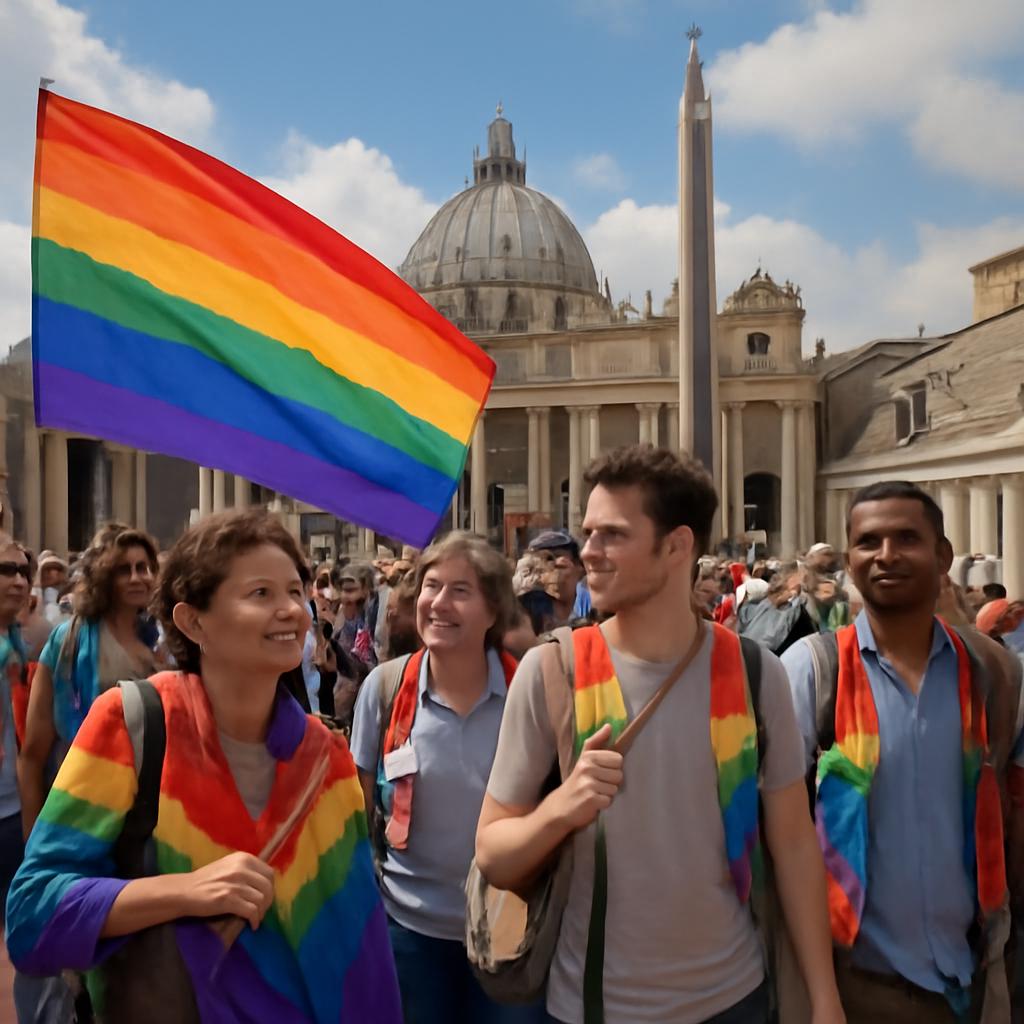 Milhares de cristãos LGBT+ de 25 países se unem em Roma para um evento histórico de fé e inclusão