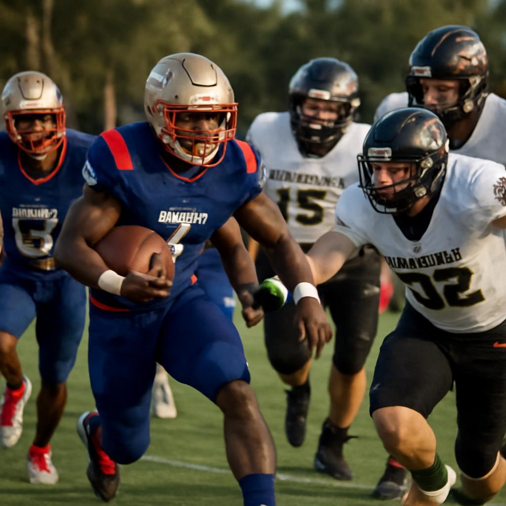 Confronto entre dois times top 25 promete emoções para o futebol americano escolar na Flórida