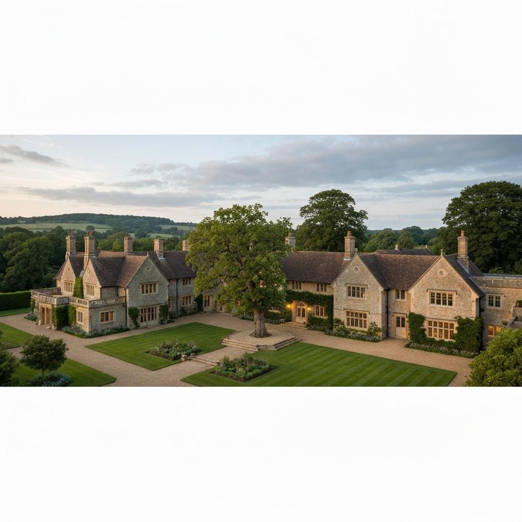 Casal icônico quer construir mansão de luxo em propriedade de 58 acres nos Cotswolds, Reino Unido