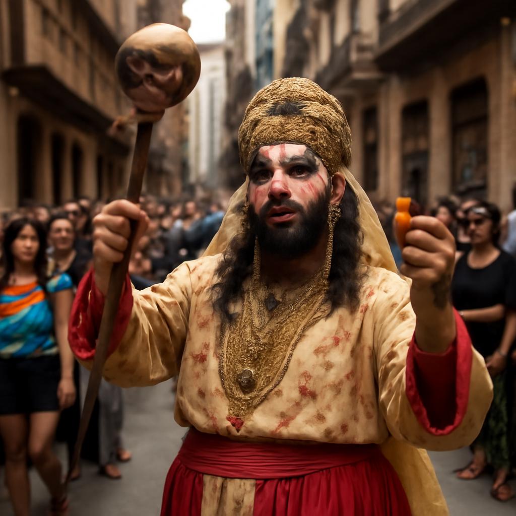 Artista libanês queer desafia racismo e colonialismo com espetáculo visceral e político no Antic Teatre