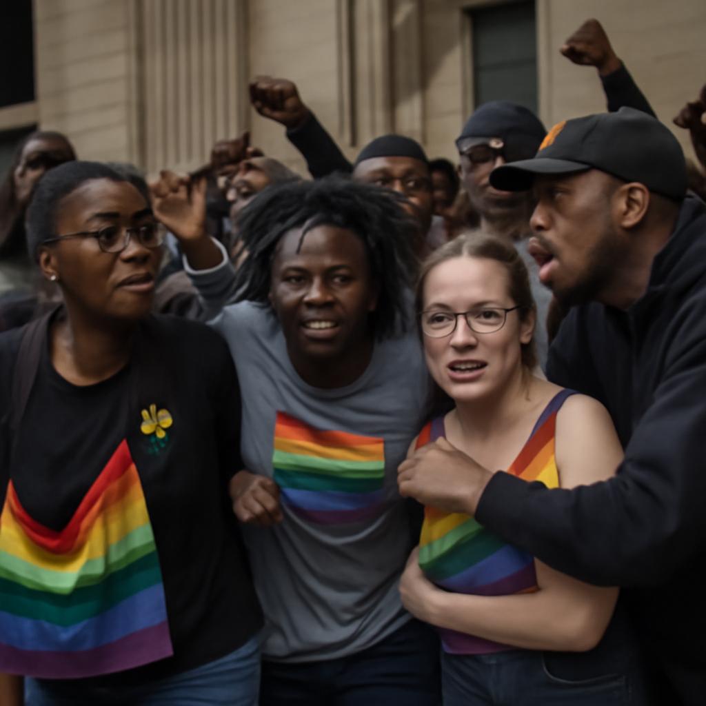 Estudantes LGBTQIA+ enfrentam ataque homofóbico em universidade da África do Sul 12 Vandalismo na bandeira do orgulho no campus da NWU revela desafios e resistência da comunidade queer