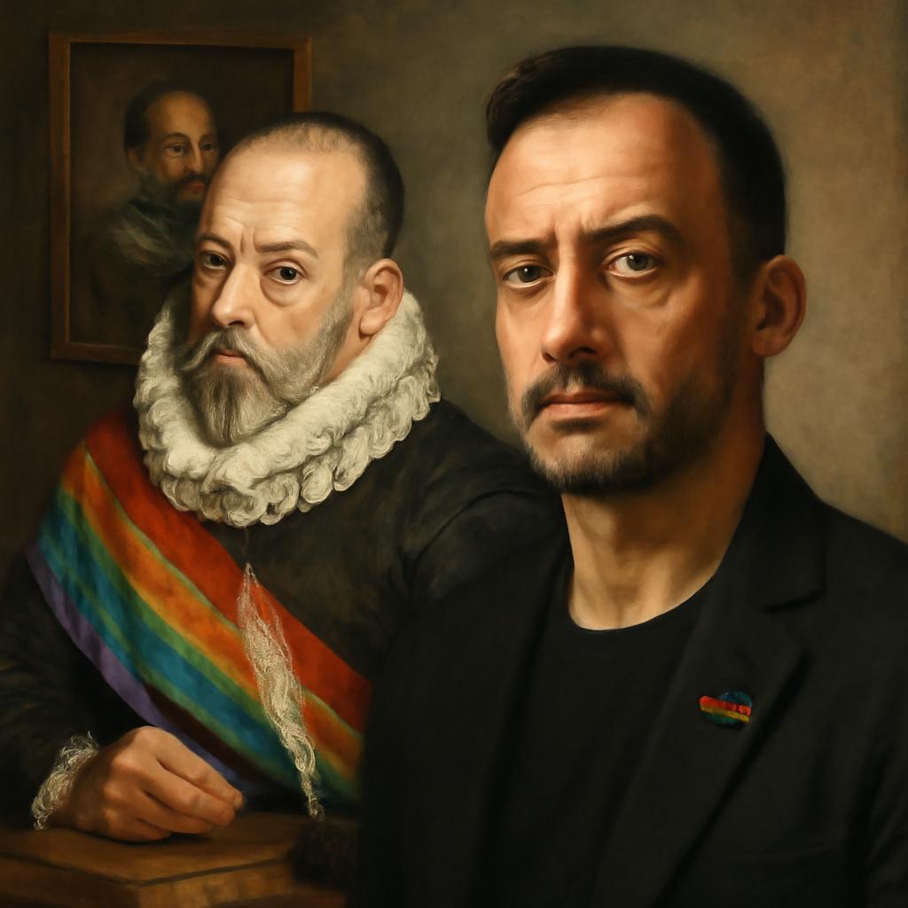 Diretor gay traz à tela o período em Argel do autor, misturando história, ficção e debates sobre sexualidade