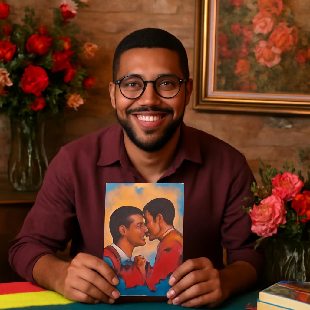 Diego Gregório traz poesia intensa e autoficção em livro criado por artistas LGBTQIA+ do Ceará