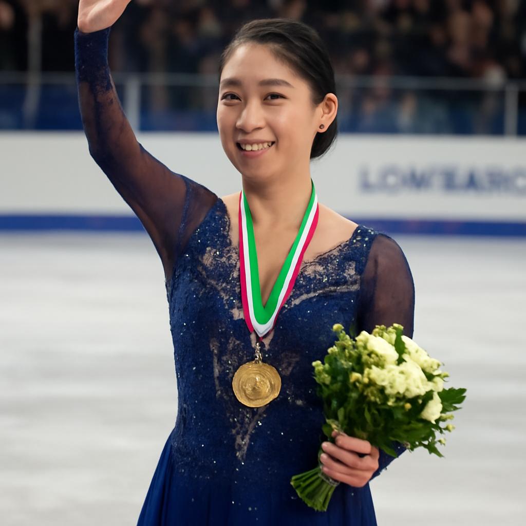Com performance impecável, patinadora japonesa supera favoritas em Bergamo, Itália, na preparação para Milão-Cortina 2026