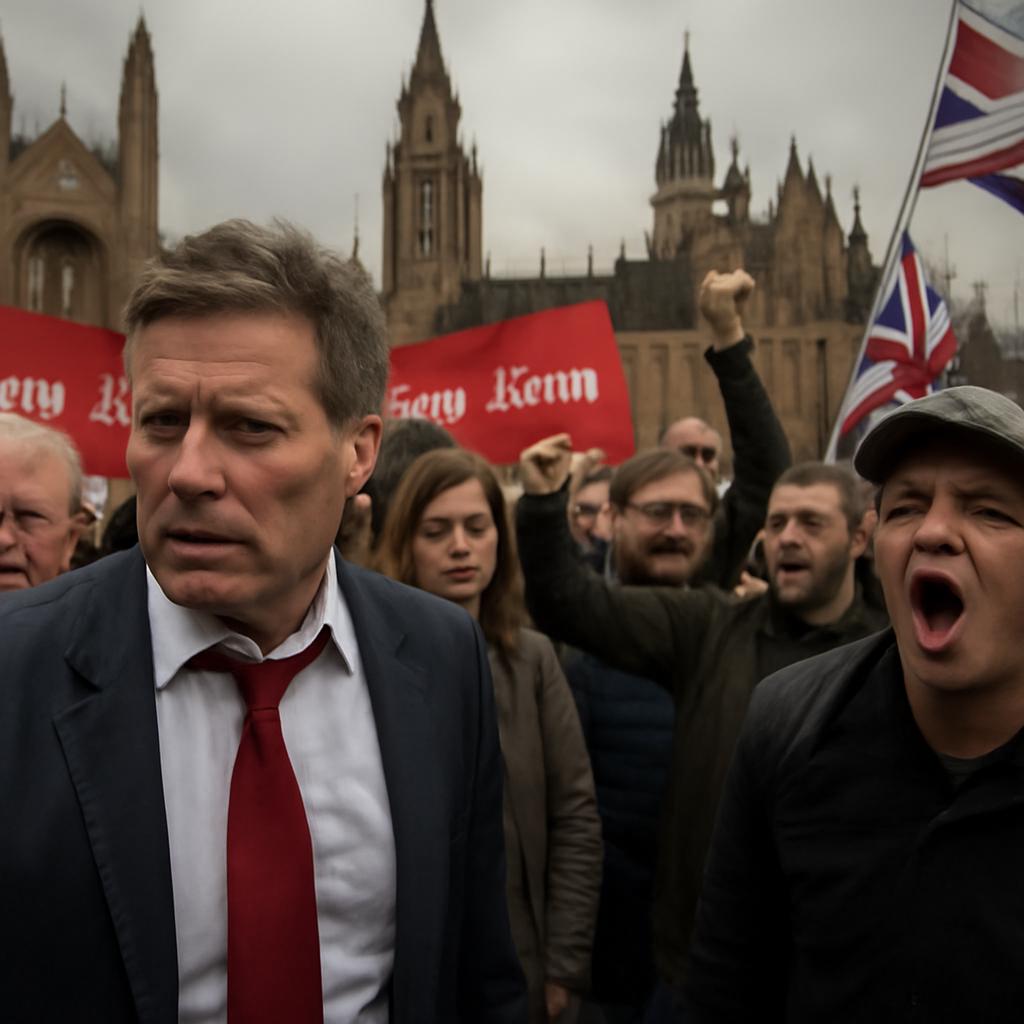 Labour enfrenta instabilidade e perde apoio, enquanto direita cresce em Londres com manifestações expressivas