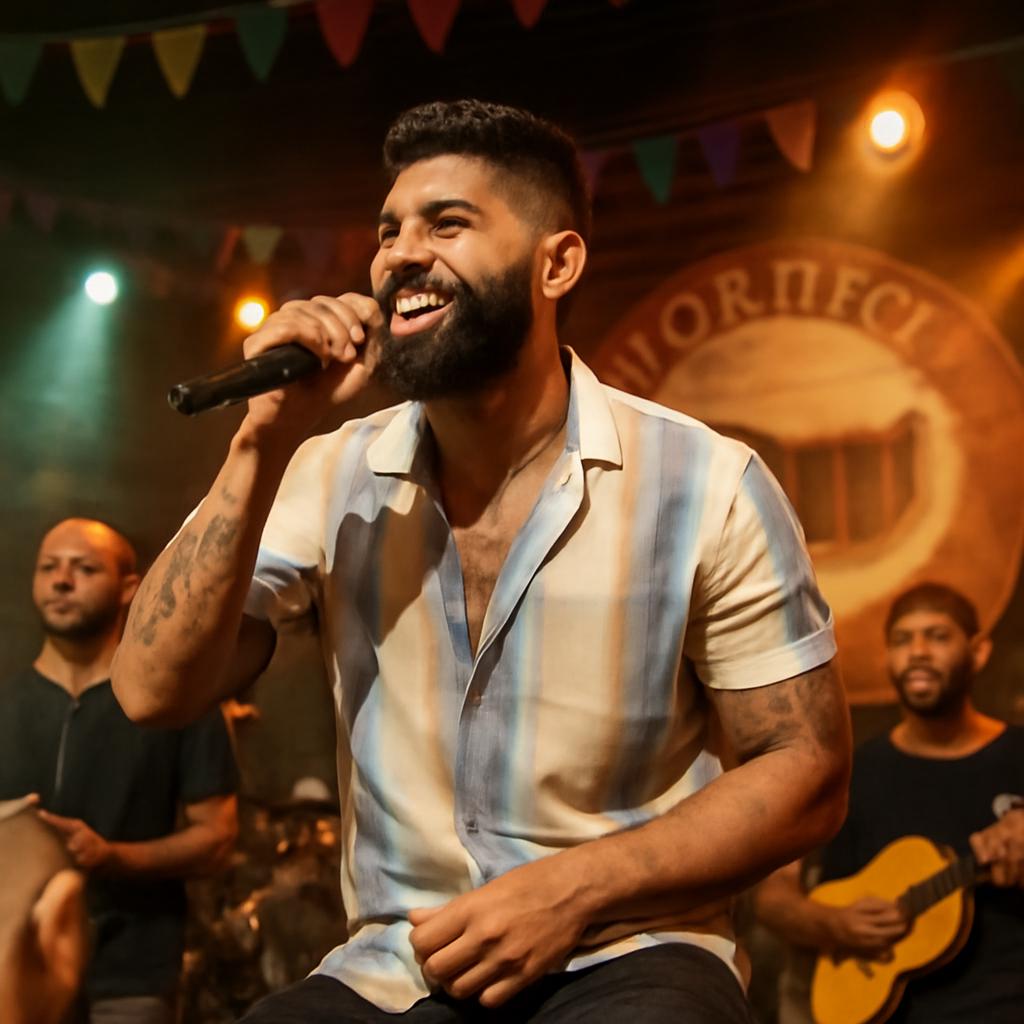 Cantor carioca lidera line-up do maior evento de samba e pagode do interior paulista em 11 de outubro