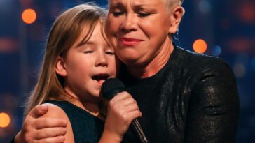 Diva pop e sua filha de 14 anos encantam público com duetos e muita emoção no palco