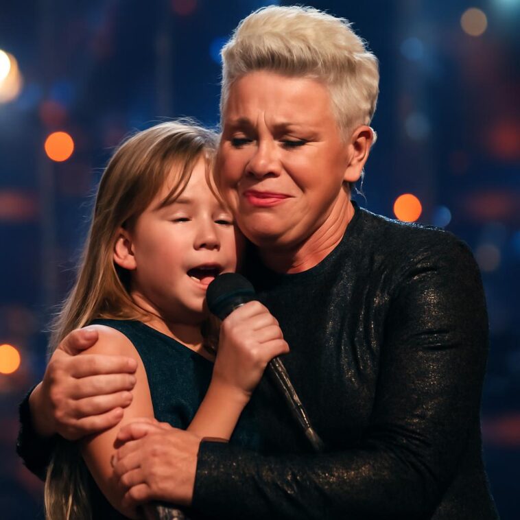 Diva pop e sua filha de 14 anos encantam público com duetos e muita emoção no palco