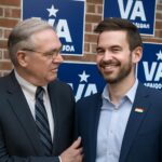 Após polêmica homofóbica, Jim Wood reforça apoio a John Reid, primeiro candidato abertamente gay a cargo estadual na Virgínia
