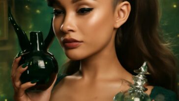 Ariana Grande lança fragrâncias inspiradas em Wicked: For Good, para quem ama brilho e mistério