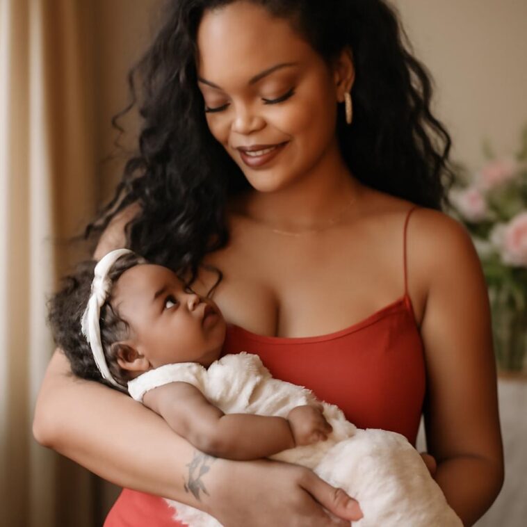 Cantora e A$AP Rocky anunciam nascimento da terceira filha com fotos cheias de emoção e carinho