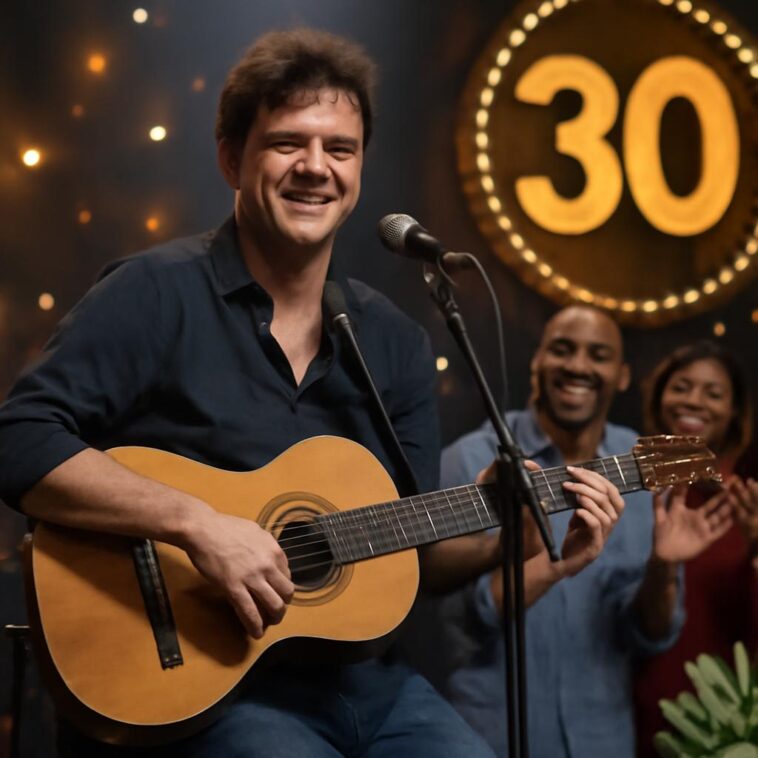 Cantor destaca apoio da esposa e conexão com público em trajetória marcada por amor e música