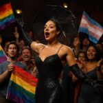 A estrela celebra a importância da conexão e do amor verdadeiro em um filme que destaca personagens queer fortes e resilientes.
