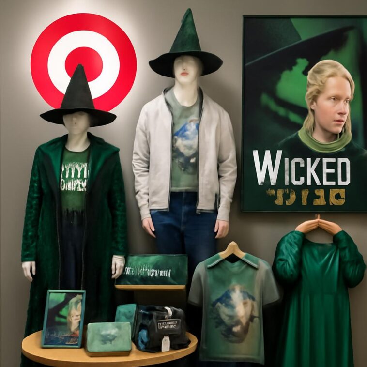 Target lança coleção exclusiva inspirada em 'Wicked: For Good' 1 Fãs LGBTQIA+ podem celebrar com moda, decoração e produtos únicos a magia do universo 'Wicked'