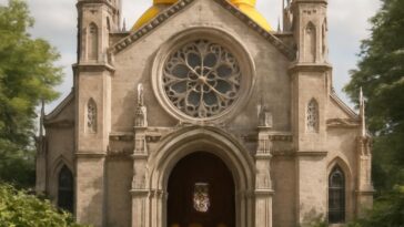 Influenciadora compartilha experiência única em igreja de patos que mistura humor e crítica social em Madri, Espanha