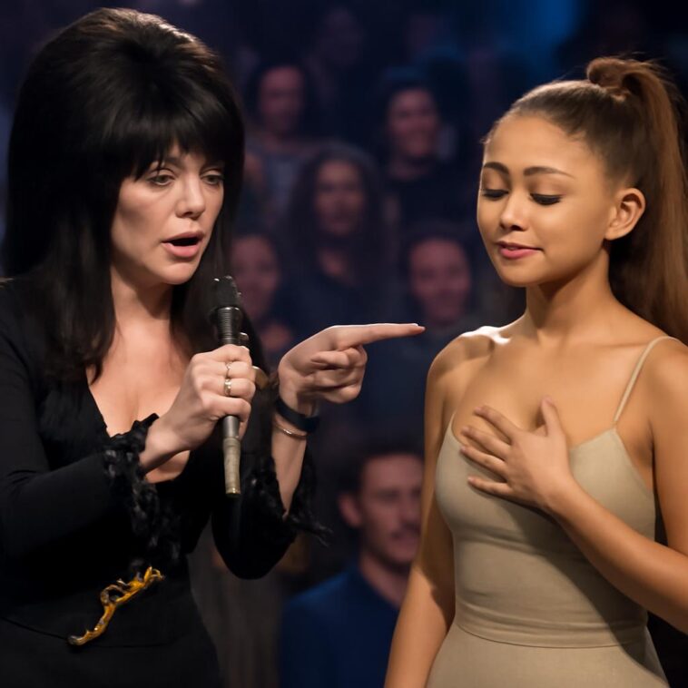 Elvira expõe Ariana Grande por momento desconfortável em show 1 Ícone do horror lamenta comportamento da cantora e compartilha reflexão sobre humildade no mundo artístico