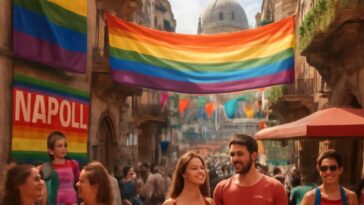 Entre história e orgulho, Napoli se destaca como refúgio e celebração da diversidade LGBT+ no sul da Itália