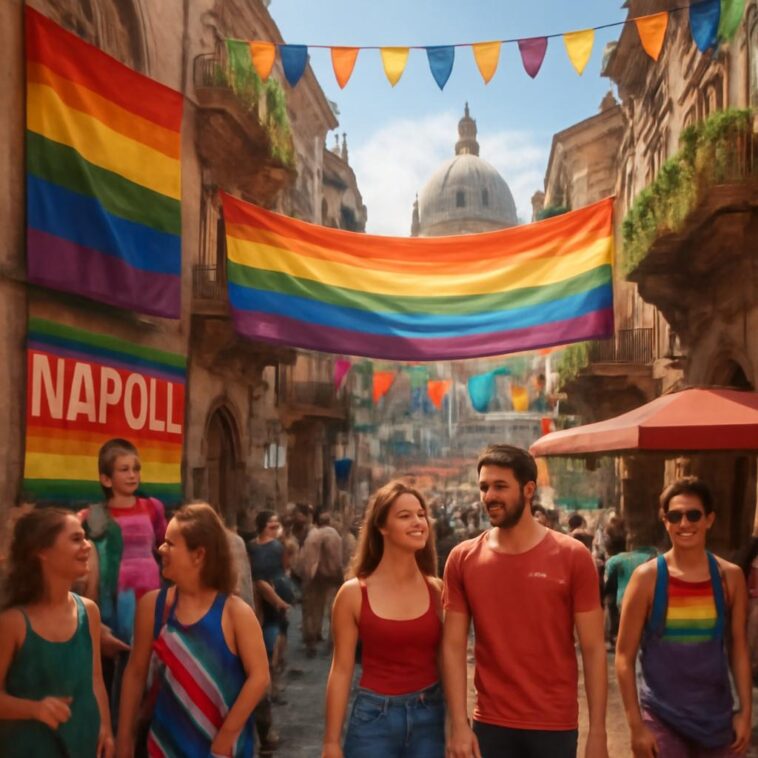 Entre história e orgulho, Napoli se destaca como refúgio e celebração da diversidade LGBT+ no sul da Itália