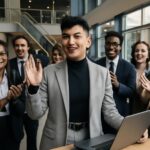 Asa Humphries cria espaço de acolhimento e empoderamento LGBTQIA+ na Poole College, unindo comunidade e carreira